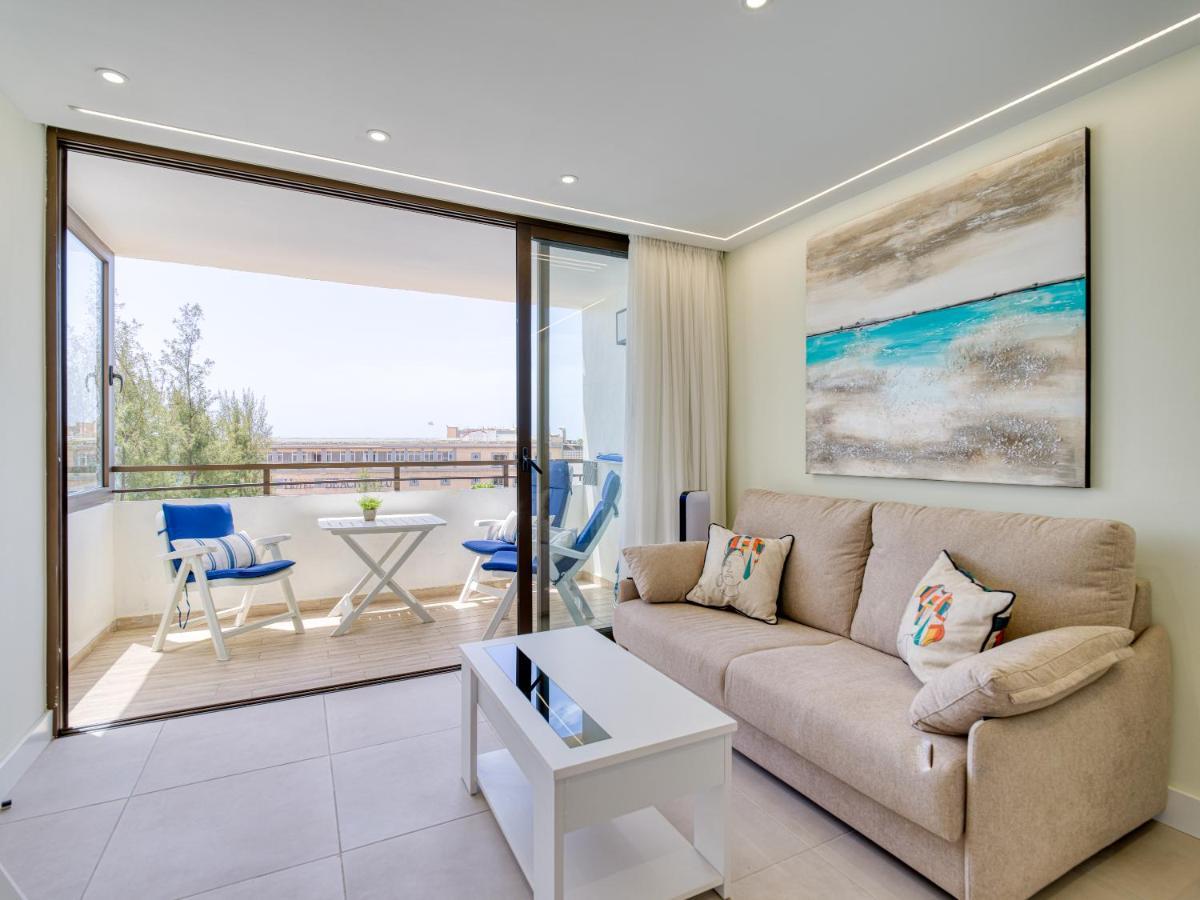 Precioso apartamento en 1ª línea de mar San Agustín Exterior foto