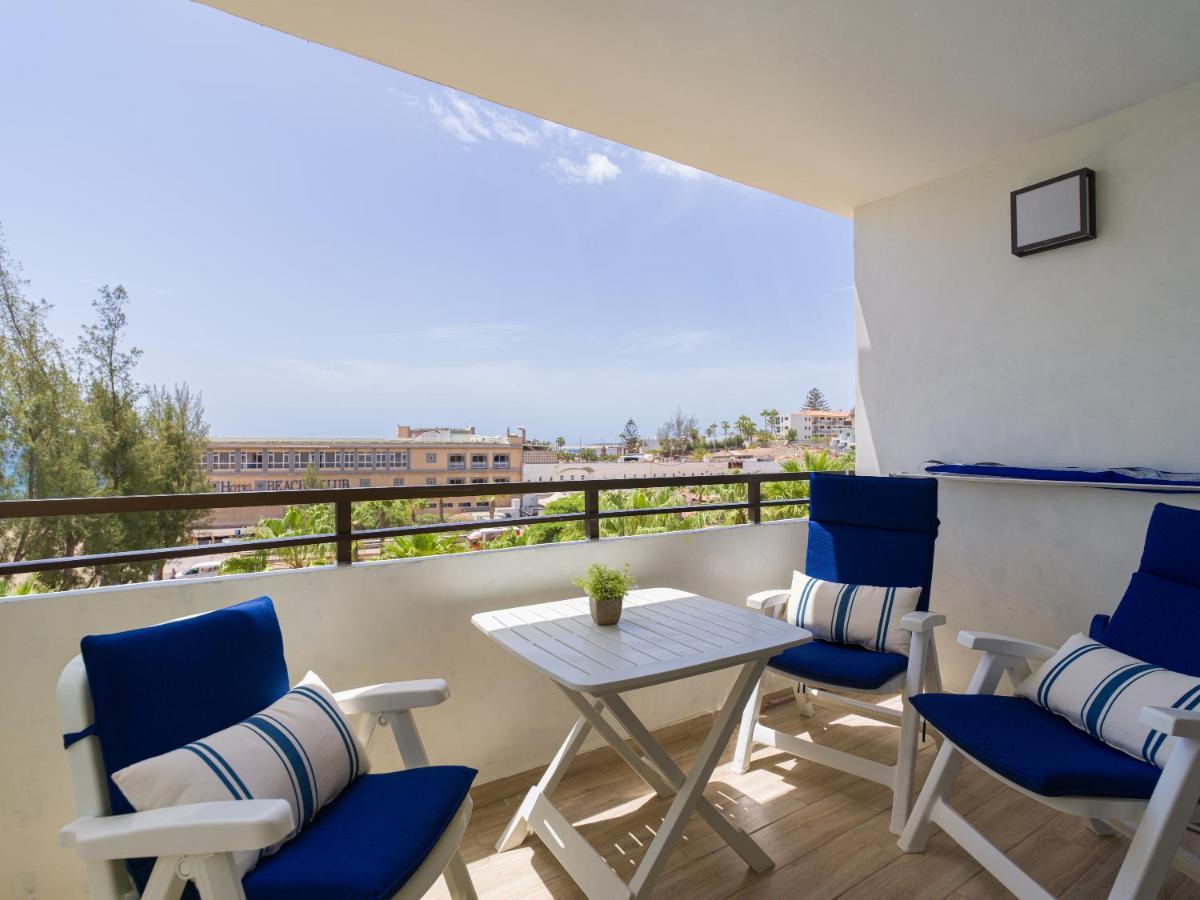 Precioso apartamento en 1ª línea de mar San Agustín Exterior foto