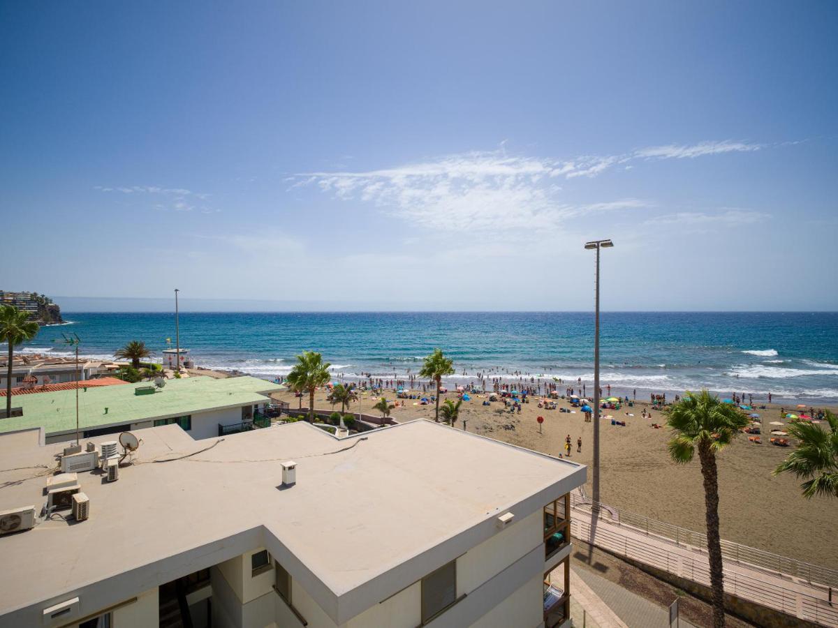 Precioso apartamento en 1ª línea de mar San Agustín Exterior foto