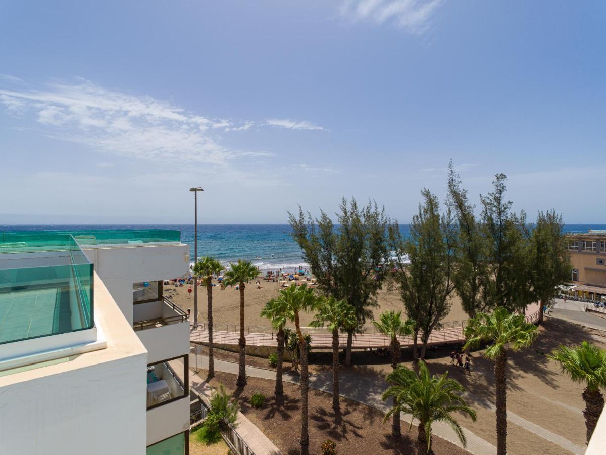 Precioso apartamento en 1ª línea de mar San Agustín Exterior foto