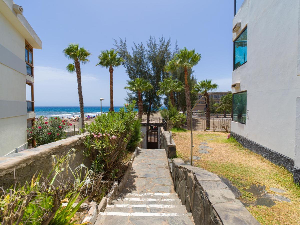 Precioso apartamento en 1ª línea de mar San Agustín Exterior foto