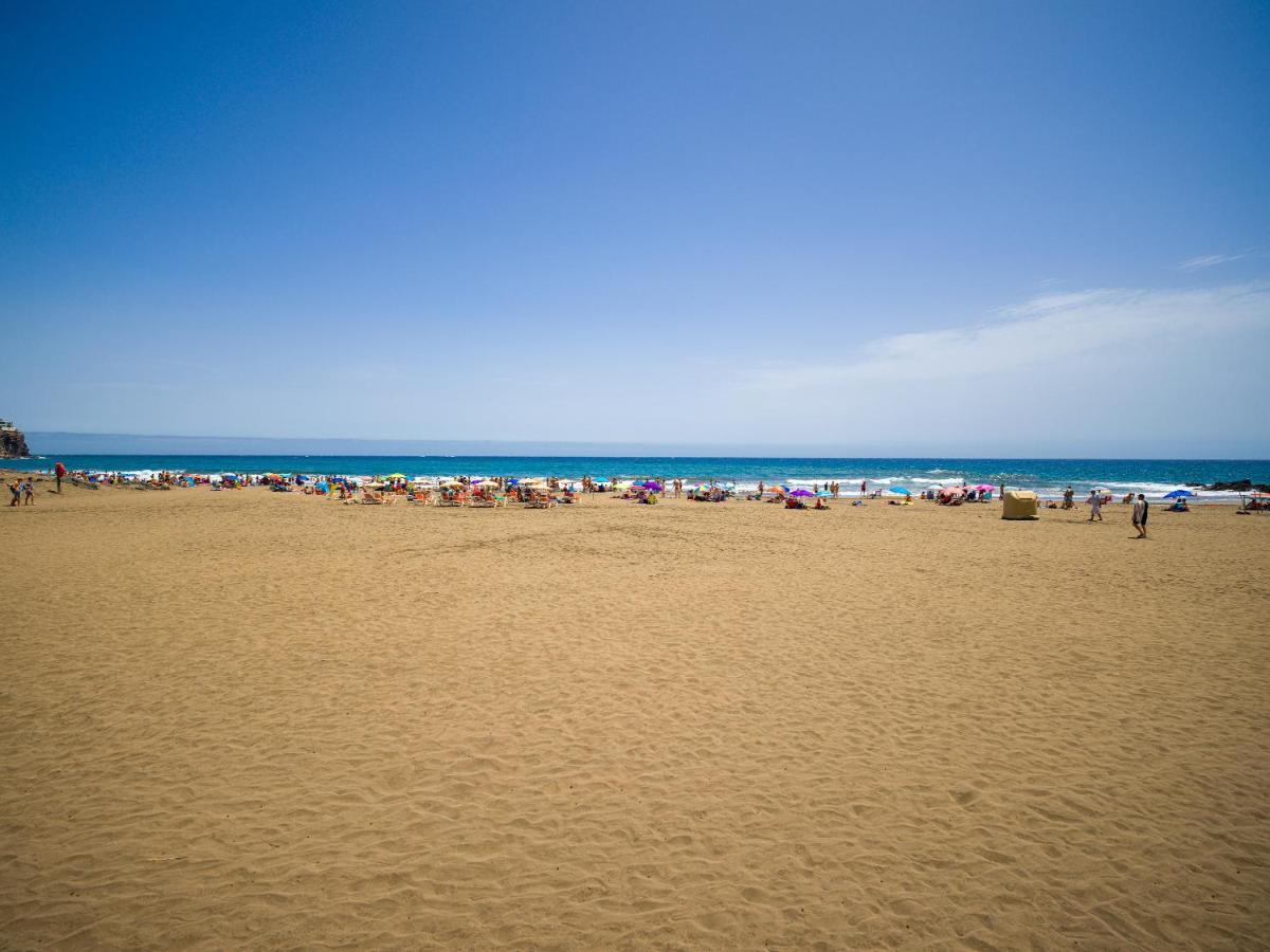 Precioso apartamento en 1ª línea de mar San Agustín Exterior foto